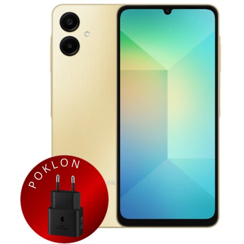 Samsung A06 Mobilni telefon 4/64GB Zlatni Slike