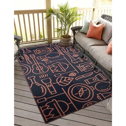 Conceptum Hypnose Savana 8810 Braon Narandžasti Tepih (180 x 270 cm) Cene