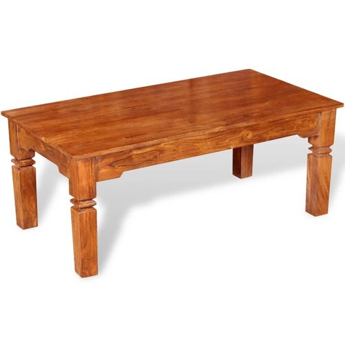  Stolić za kavu od masivnog drva 110 x 60 x 45 cm Cijene