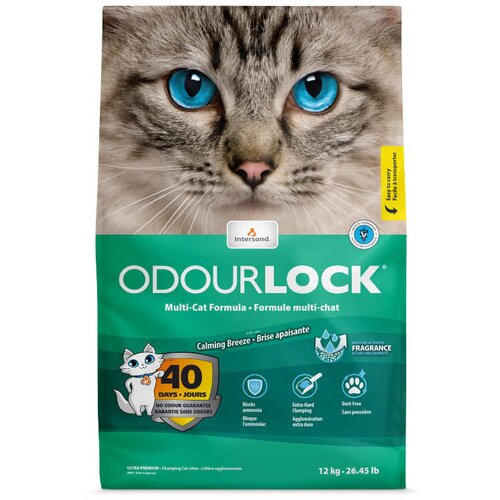 OdourLock posip za muce Calming Breeze - svež vonj 12 kg Slike