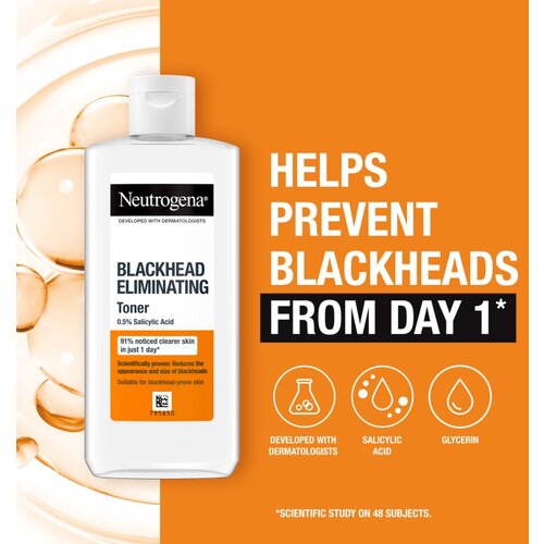Neutrogena Blackhead Eliminating čistilni tonik proti črnim pikicam 200 ml Slike