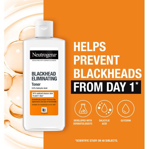 Neutrogena Blackhead Eliminating toner za či&amp;scaron;ćenje protiv mitesera 200 ml Slike