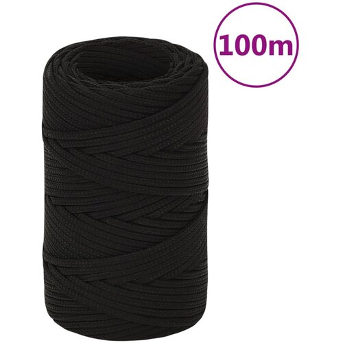  Radno uže crno 2 mm 100 m poliestersko Cijene