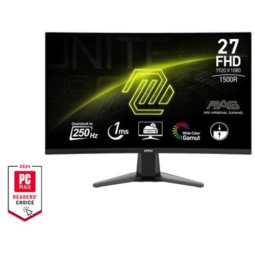 MSI Monitor MAG 27C6X, 27" Full HD VA, 250 Hz, 1 ms (MPRT) Cijene