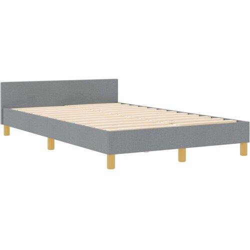  Krevet Sivi 120x200 cm Tkanina Slike