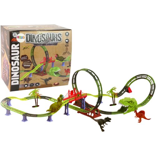  Staza za autiće Dinosaur Railway sa zvučnim i svjetlosnim efektima Cijene