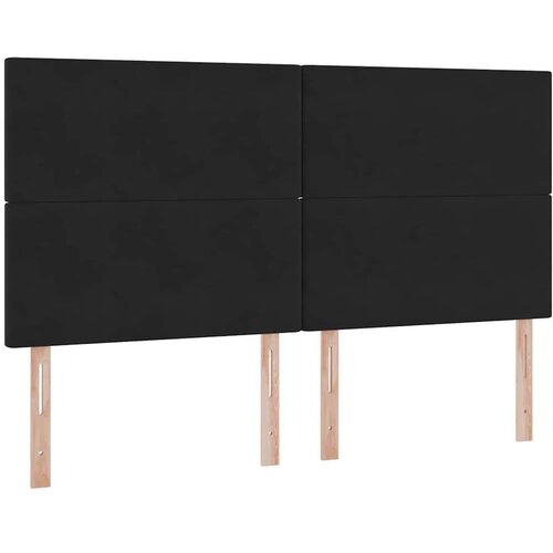  Krevet s od storage s madracem Crna 200 x 200 cm Bar&amp;scaron;un - Crna 200 x 200 cm Gladak dizajn Slike