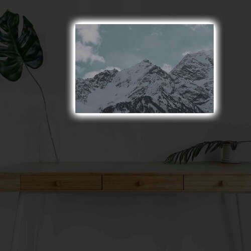 Wallity Zidna slika sa LED osvjetljenjem 4570KARDACT - 025, 45x70 cm Cene