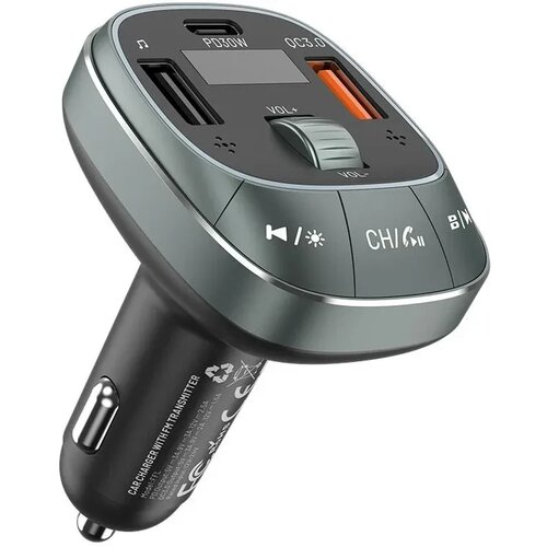 Vention Bluetooth auto handsfree FM transmiter 30W FFLB0 Cene