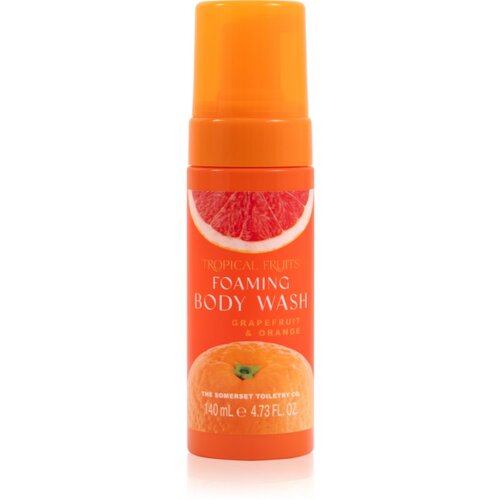 The Somerset Toiletry Co. Tropical Fruits Grapefruit & Orange pjena za pranje za tijelo 140 ml Cijene