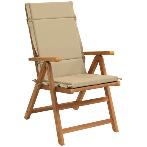  Jastučići za stolice s visokim naslonom - 2 komada GEMERT 2 pcs - Bež (poliester) 120 x 50 x 3 cm 2 Cijene