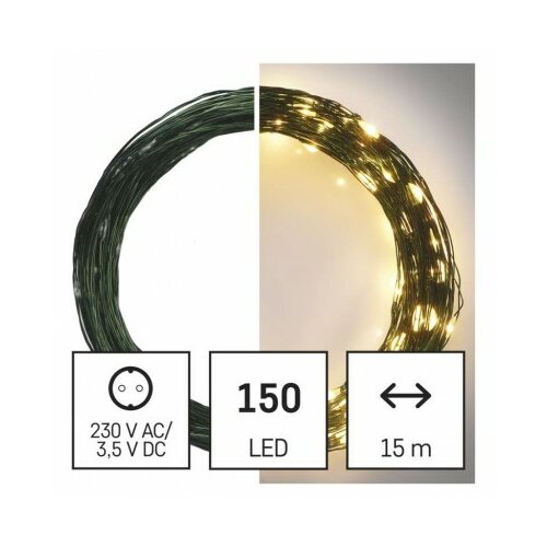 Emos LED nano lanac zeleni 15m MTG-D3AW05 Cene