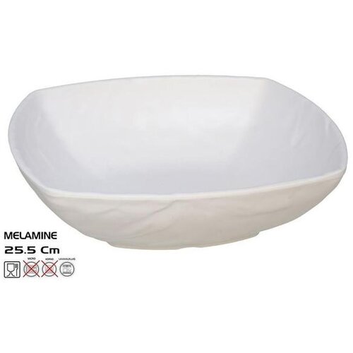 Zdjela 25,5*29CM MELAMIN BIJELA Slike