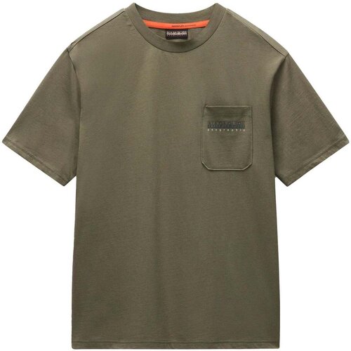 Napapijri Fanes Pocket T-Shirt Tea Leaf Zelena Slike