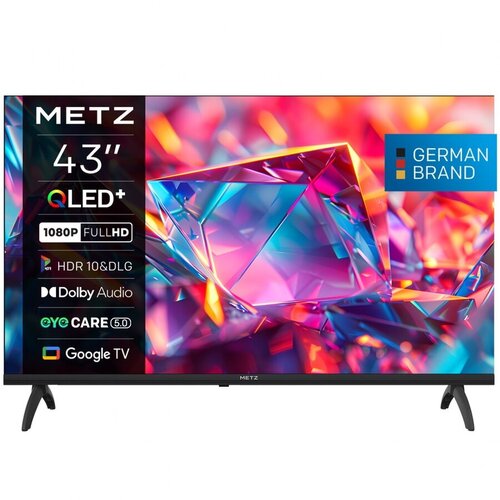 Metz MQH7030Z 109.2 cm (43) Full HD Smart TV Black Slike