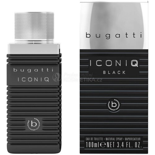 Bugatti toaletna voda za mu&amp;scaron;karce iconiq black edt, 100ml Slike