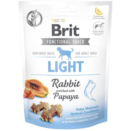 Brit Care Dog Functional Light Snack zajec - Varčno pakiranje: 3 x 150 g Cijene