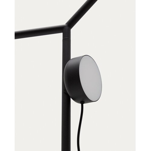Kave Home Črna LED zatemnitvena stoječa svetilka (vi&amp;scaron;ina 160 cm) Orey &amp;ndash; Slike
