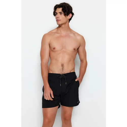 Trendyol Swim Shorts - Black - Plain