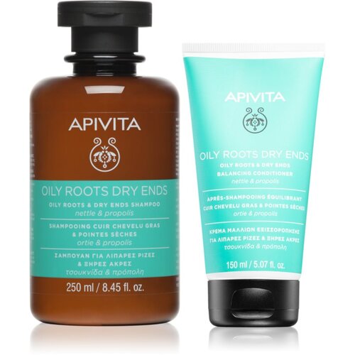 Apivita Oily Roots & Dry Ends set za masno vlasi&scaron;te i suhe vrhove Cijene