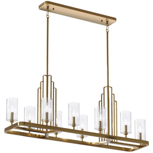 Elstead Lighting quintiesse QN-KIMROSE10-BNB - visilica na stalku kimrose 10xE14/40W/230V zlatan Cene