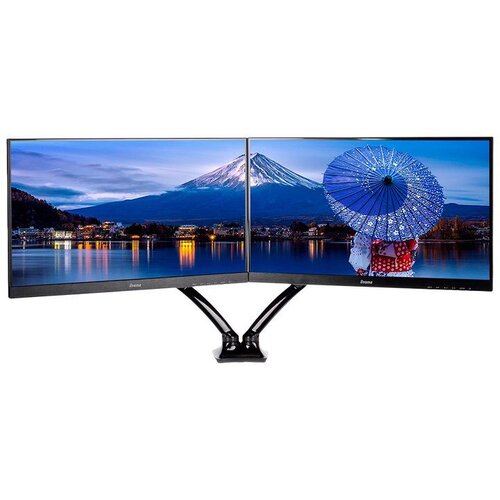 Iiyama Nosač za 2 monitora DS3002C-B1 Black Cene