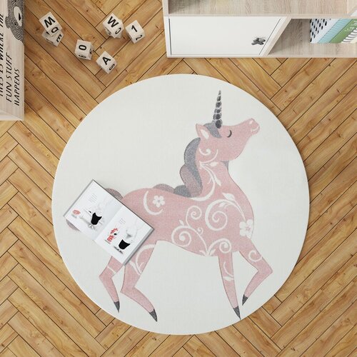 Conceptum Hypnose tepih Woopamuk123, 120X120 cm, bijela Cijene