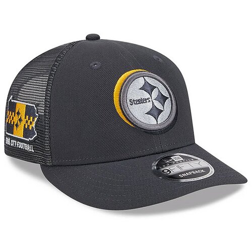New Era Pittsburgh Steelers 9FIFTY 2024 Draft Low Profile Trucker kapa Cijene