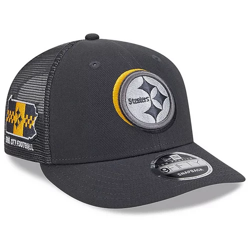 New Era Pittsburgh Steelers 9FIFTY 2024 Draft Low Profile Trucker kapa