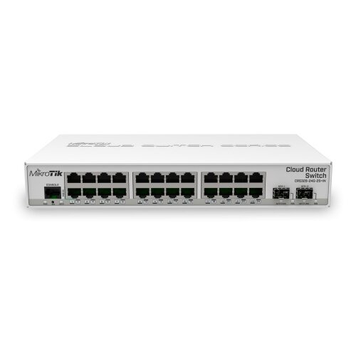 MikroTik Stikalo Giga 24x RJ45 2x SFP+ CRS326-24G-2S+IN CRS326-24G-2S+IN Slike