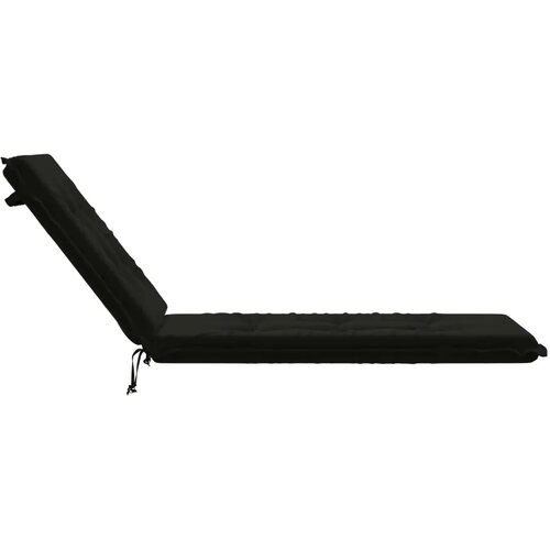  Jastučić za ležaljku GEMERT 100% poliester Crna 190 x 50 x 9 cm - Crna 190 x 50 x 9 cm Poliester Slike