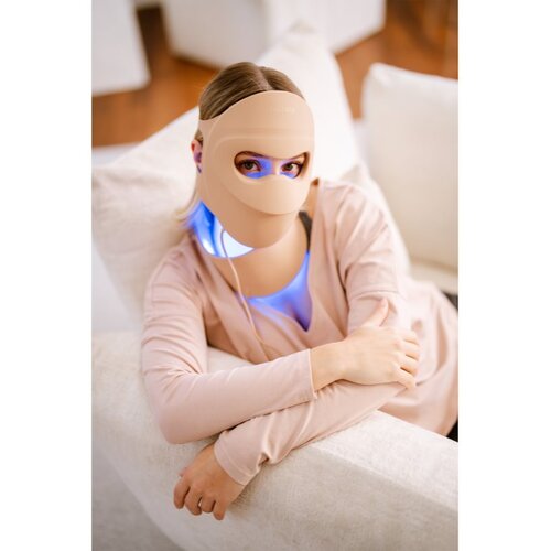 Beautifly Aura NovaSkin Pro tretmanska LED maska za lice i vrat 1 kom Slike