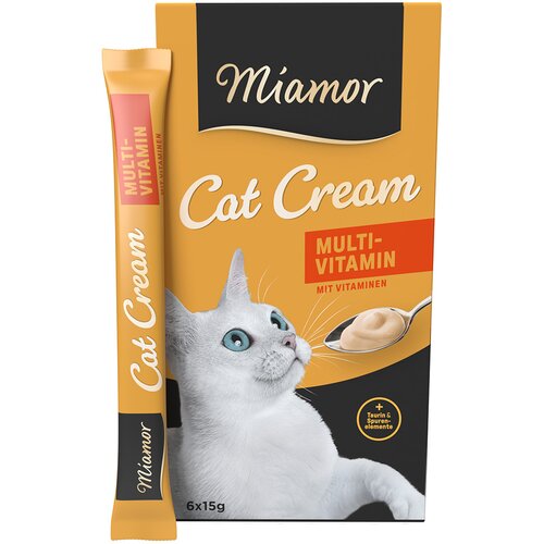 Miamor Cat Snack Multi-Vitamin Cream - Varčno pakiranje: 24 x 15 g Cijene