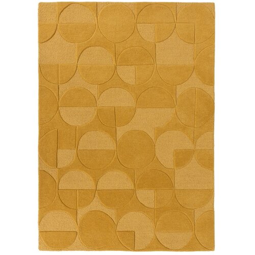 Flair Rugs Žuti vuneni tepih Gigi, 120 x 170 cm Cene
