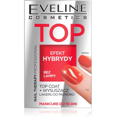 Eveline Cosmetics Nail Therapy Professional zgornji lak za nohte za pospešitev sušenja laka 5 ml