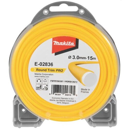 Makita najlonska nitka okrogla rumena dvojna 3mm/15m E-02836 Cene