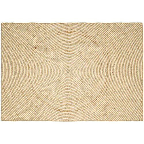 vidaXL Preproga Naravna in bela 240 x 340 cm Juta, (5000132958) Cene