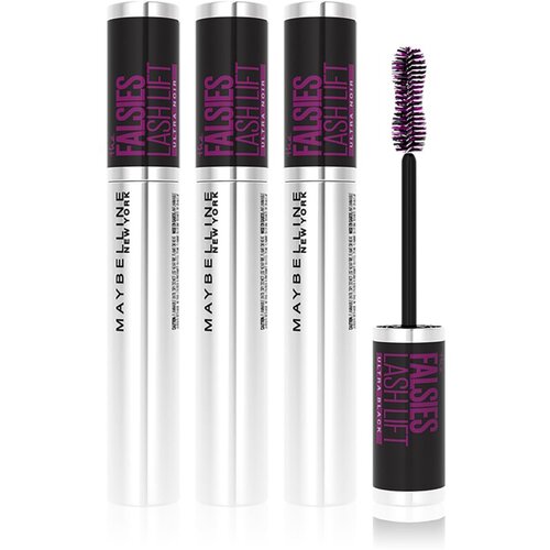 Maybelline The Falsies Lash Lift Extra Black maskara za produljenje i gustoću trepavica 3x Slike