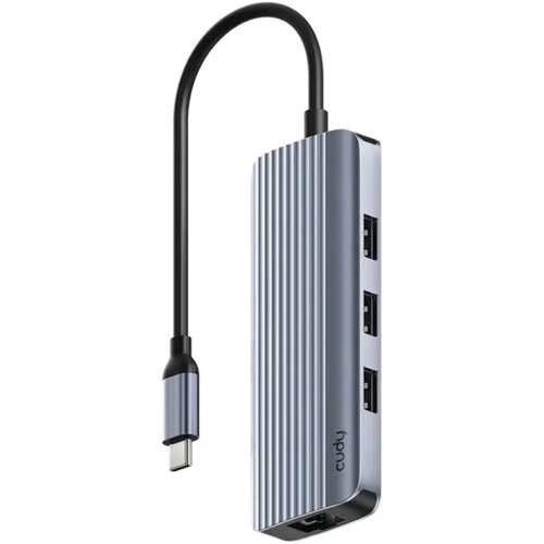 Cudy USB-C HUB UH606 sa Gigabit Ethernet portom, 6-u-1 Cene