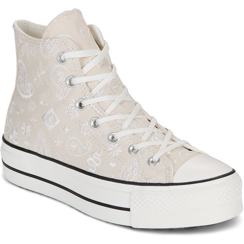 Converse Visoke superge Chuck Taylor All Star Lift Bež Slike