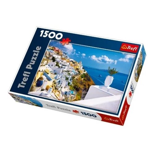 TREF LINE puzzle 1500 santorini, gre ( T26119 ) Slike