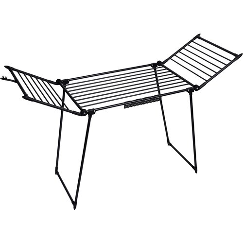 Promis AMALFI foldable laundry drying rack, black Cijene