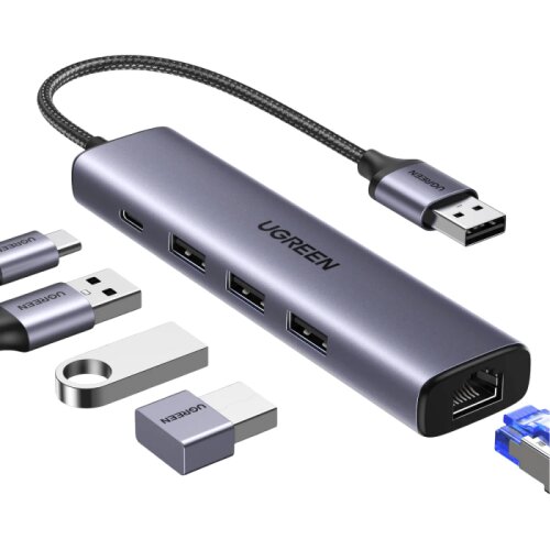 Ugreen USB 3.0 5v1 Hub Cene