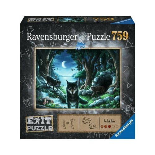 Ravensburger puzzle - Vuk - 759 delova Slike