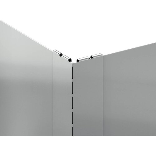  Ograda oko Travnjaka 4 pcs 100 x 100 x 20 cm Čelik Srebrna Slike