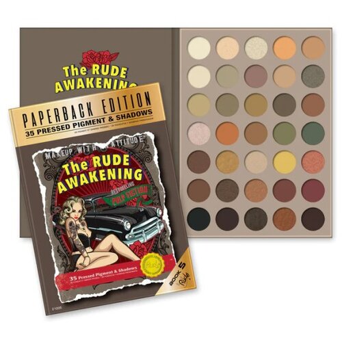 Rude Cosmetics paleta senki za oči the rude awakening Slike