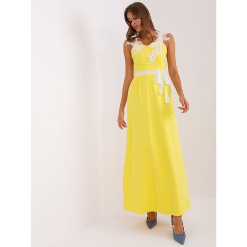 LAKERTA Dress-LK-SK-506640.05P-yellow Slike