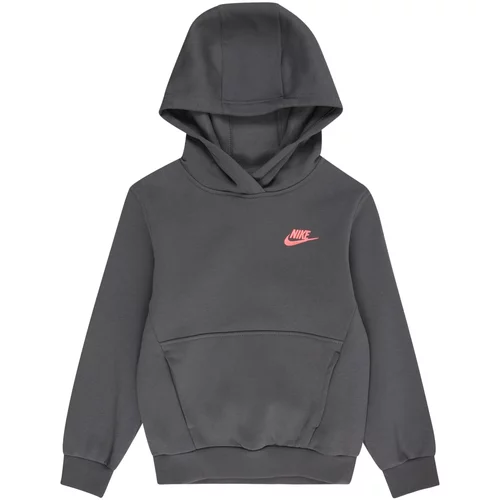 Nike Sportswear Majica 'Club Fleece' temno siva / roza