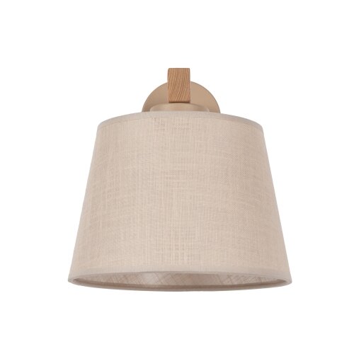  Brilagi - Zidna lampa LATTE SABIA 1xE27/15W/230V borovina/bež Slike