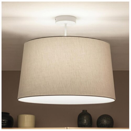 Brilagi LED plafonski luster CERIA 1xE27/60W/230V prečnik 45 cm bela/siva Cene